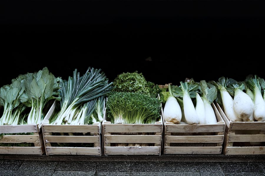 Next door to the market